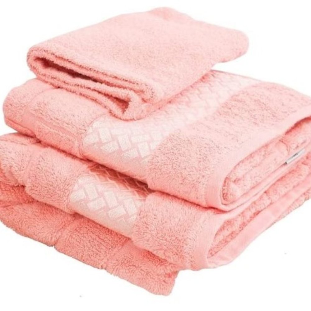 Turkish Bath Towels - Set of 3 (Hair Wrap Included) - 100% Organic Cotton